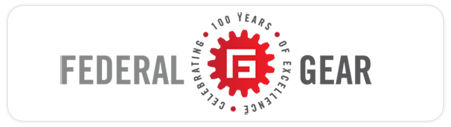 Speed Changers, Drives, And Gears in Willoughby Ohio 44094 - Federal Gear logo
